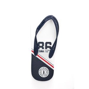 Chinelo Coca-Cola Shoes Masculino Estampa Cc4441 Branco