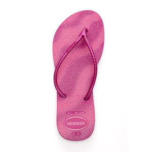 Chinelo Havaianas Slim Feminina Tube Gloss 4622 Rosa