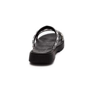 Chinelo Molekinha Rasteira Juvenil Menina Brilho 2344.127 Preto