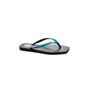 Chinelo Ramarim Solarize Square Feminino Glitter 241248-04 Preto
