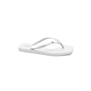 Chinelo Ramarim Solarize Square Feminino Glitter 241250-02 Branco