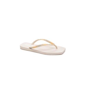 Chinelo Ramarim Solarize Square Feminino Colors 241249-02 Off-White