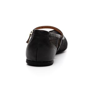 Sapatilha Vizzano Bico Redondo Feminina Tela 1443.101 Preto