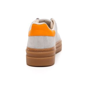 Tênis Bottero Casual Feminino Couro Camurça 369402 Cinza