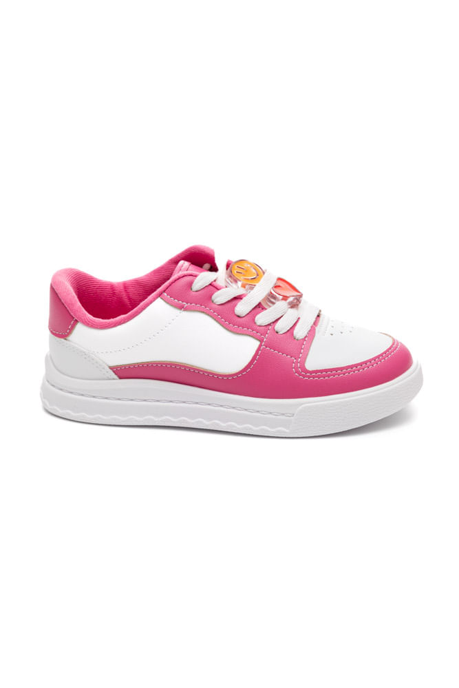 Sapatilha Moleca Infantil Tenis Infantil Molekinha Rosa Tênis