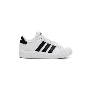 Tênis Adidas Grand Court Cloudfoam Court Comfort Infantil Menino Gw6511 Branco