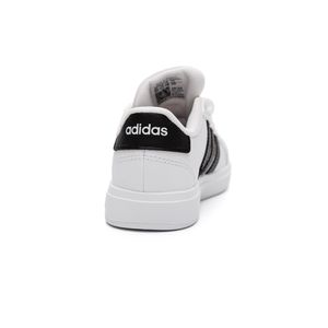 Tênis Adidas Grand Court Cloudfoam Court Comfort Infantil Menino Gw6511 Branco