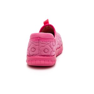 Tênis Molekinha Slip On Juvenil Menina Flores 2736.102 Pink