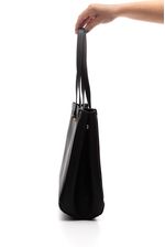 Bolsa De Ombro Via Marte Alça Longa Com Necessaire B2-515-01 Preto