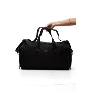 Bolsa Horizontal Luxcel Grande Up4you Poliéster - Bu78762 Preto