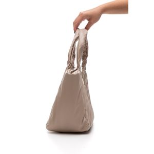 Bolsa Via Marte Shopping Bag Grande Feminina B2-521-01 Cinza