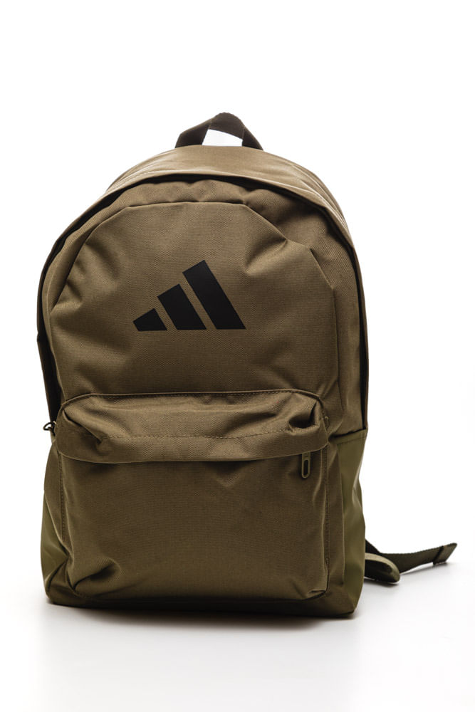 Mochila-Adidas-3-Barras-Logo-Is7051-Classica-Verde