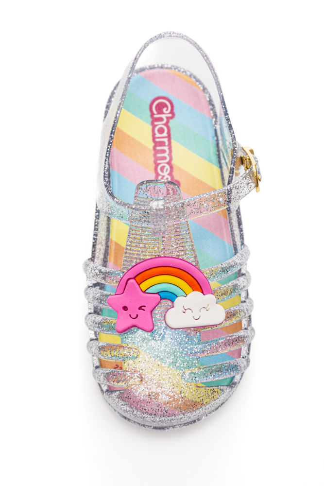 Sandalia-Charmosinha-Infantil-Menina-Aranha-Glitter-1955-Prata