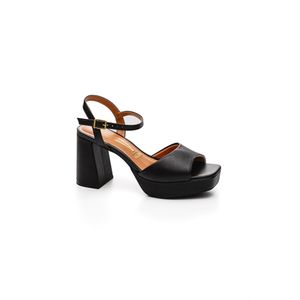 Sandália Vizzano Com Meia Pata Feminina Salto Alto 6472.207 Preto
