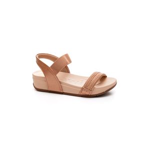 Sandália Modare Ultra Conforto Feminina Elástico 7207.103 Nude