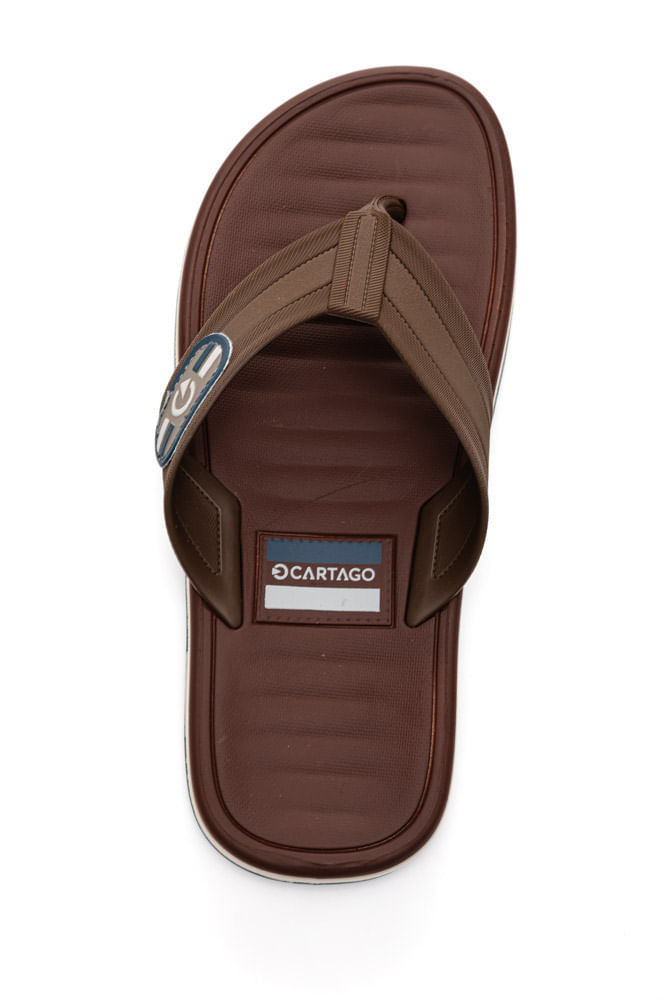 Chinelo-Cartago-12214-Bg899-Cinza