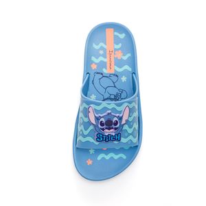 Chinelo Ipanema Slide Juvenil Menina Stitch 27367-Bl797 Azul