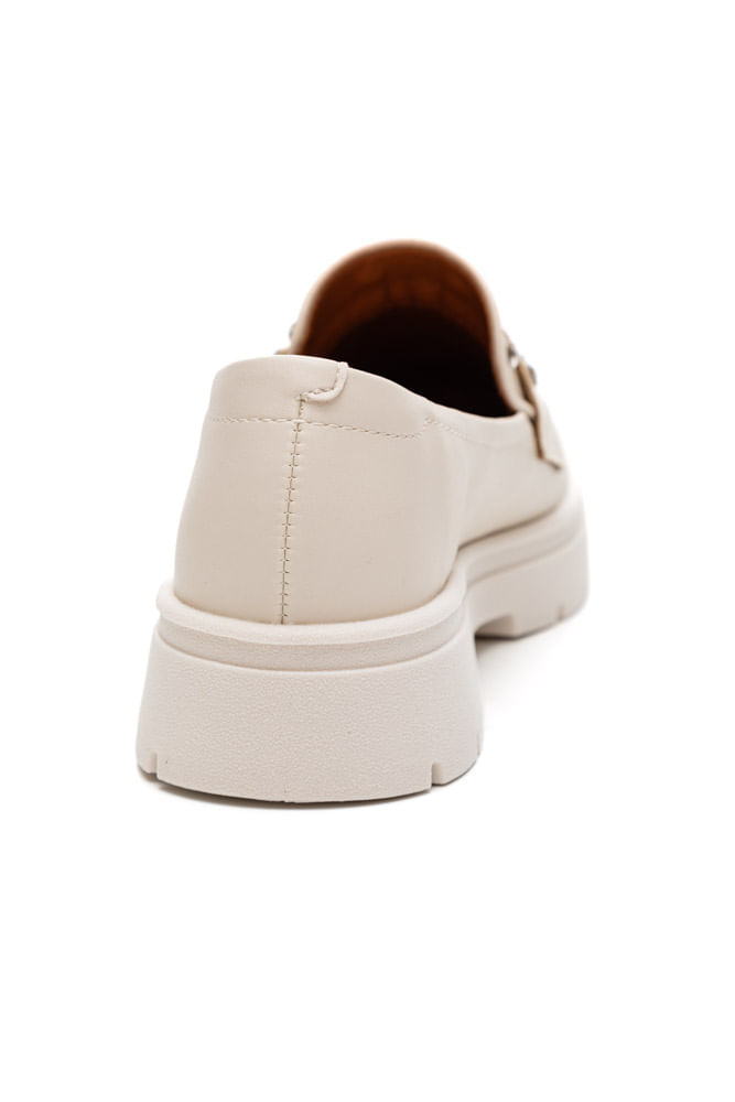 Mocassim Vizzano Feminino Pedras 1422.105 Off-White