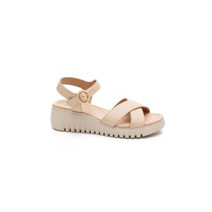 Sandália Modare Ultra Conforto Feminina Salto Médio 7197.101 Off-White