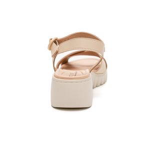 Sandália Modare Ultra Conforto Feminina Salto Médio 7197.101 Off-White