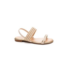 Sandália Mississipi Rasteira Feminina Mc242-02 Off-White