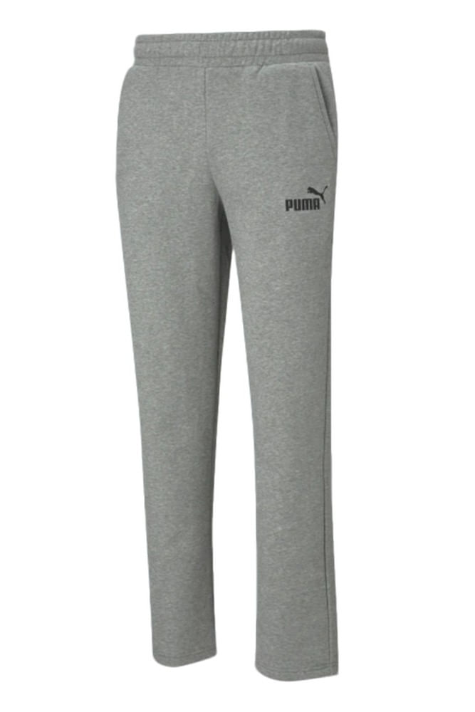 Calca-Puma-Ess-Logo-Pants-Masculino-586718-03-Sem-Punho-Cinza