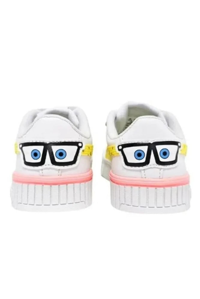 Tênis Puma Carina X Bob Esponja Infantil 393903 01 Branco