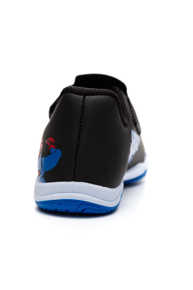 Chuteira-Dray-Futsal-Infantil-Menino-Homem-Aranha-4090-1014-Preto-