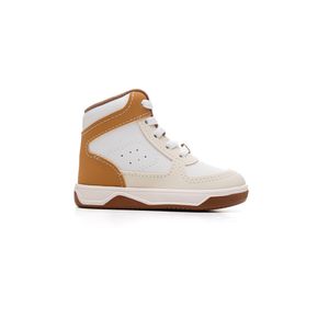 Tênis Molekinho Casual Infantil Menino Cano Médio 2623.112 Branco