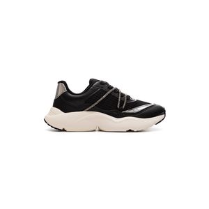 Tênis Vizzano Chunky Feminino Fio Strass 1440.101 Preto
