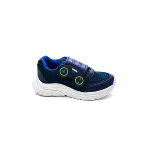 Tênis Botinho Infantil Menino Velcro Bt829m Marinho