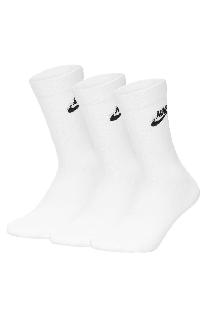 Meias-Nike-Sportswear-Everyday-Essential--3-Pares--Unissex-Dx5025-100-Branco