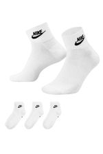 Meias-Pelo-Tornozelo-Nike-Everyday-Essential--3-Pares--Dx5074-101-Branco