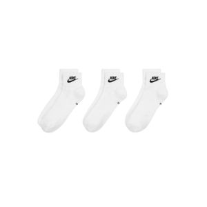 Meias Pelo Tornozelo Nike Everyday Essential (3 Pares) Dx5074-101 Branco