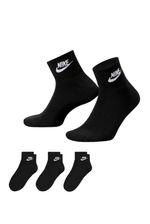 Meias-Pelo-Tornozelo-Nike-Everyday-Essential--3-Pares--Dx5074-010-Preto-