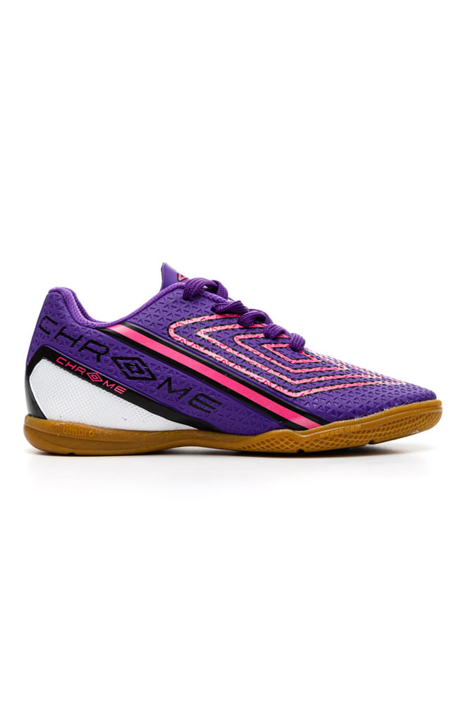 Chuteira-Umbro-Futsal-Chrome-Jr-Juvenil-Menino-U07fb00202-Roxo