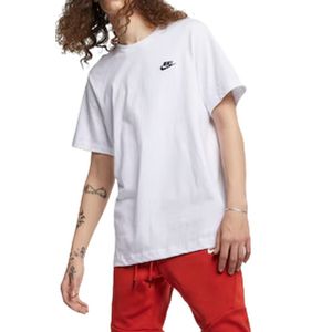 Camiseta Nike Sportswear Club Masculina Ar4997-101 Branco