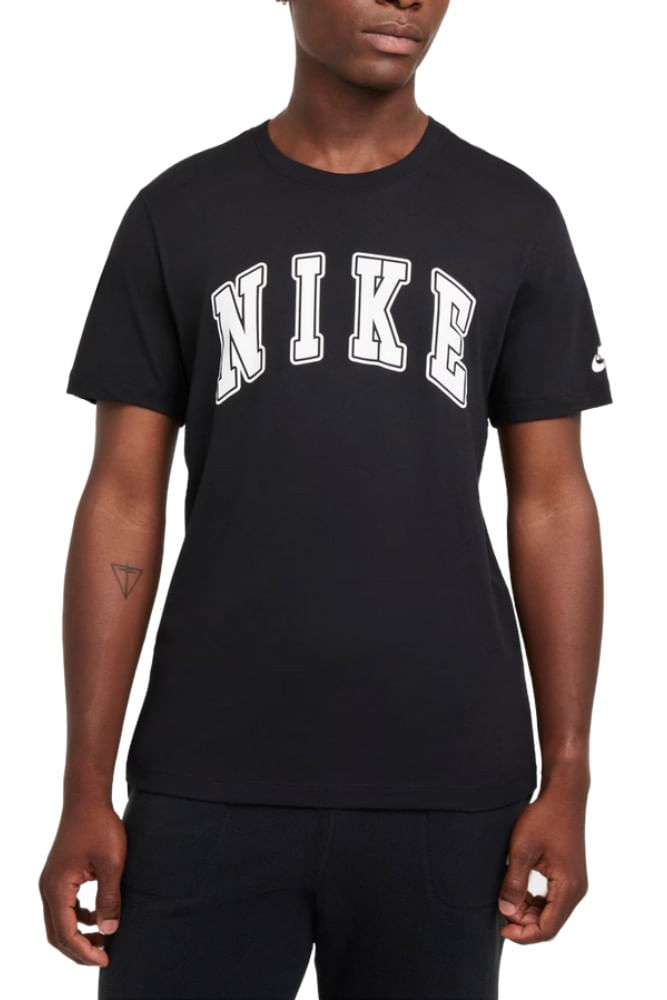 Camiseta-Nike-Sportswear-Club-Masculina-Casual-Fz7987-010-Preto