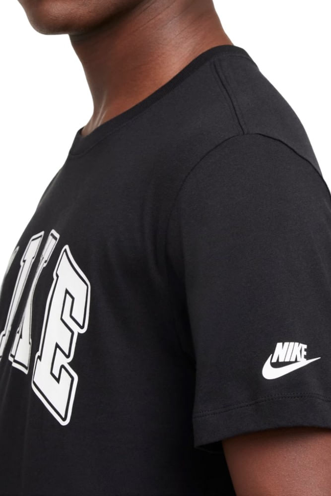 Camiseta-Nike-Sportswear-Club-Masculina-Casual-Fz7987-010-Preto