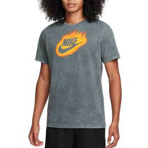 Camiseta Nike Sportswear Dna Masculina Corrida Hf6162-071 Cinza