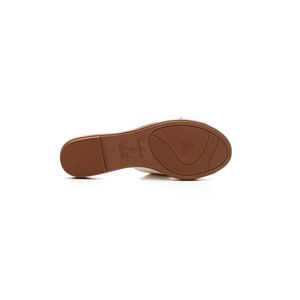 Chinelo Moleca Rasteira Feminina Em X  5532.100 Off-White