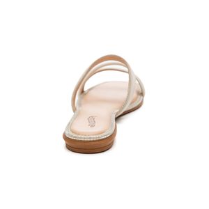 Chinelo Mississipi Rasteira Feminina Slide Mb041-05 Off-White