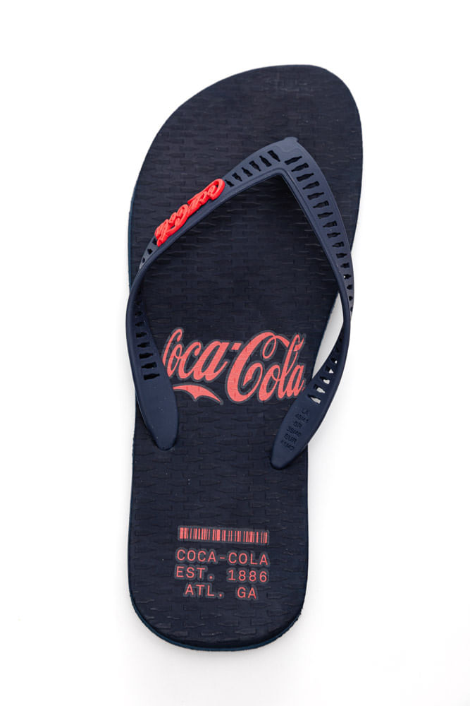 Chinelo Coca-Cola Soul Masculino  Cc4411 Marinho