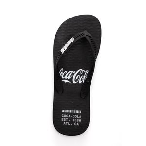 Chinelo Coca-Cola Soul Masculino  Cc4411 Preto
