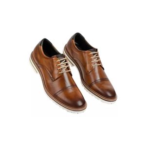 Sapato Ferracini Social Masculino 3406l Marrom