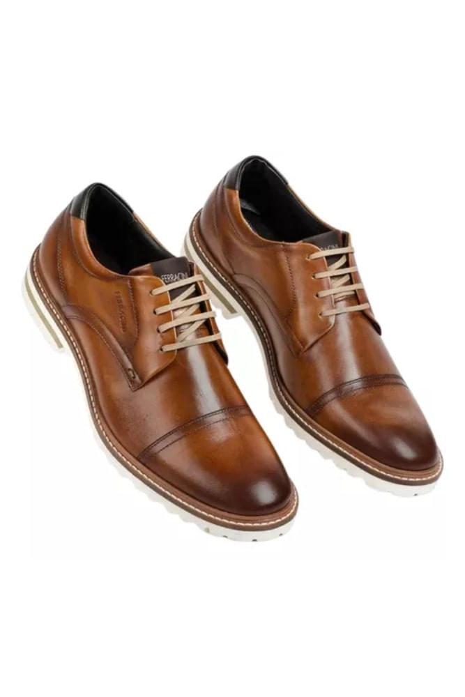 Sapato-Ferracini-Social-Masculino-3406l-Marrom