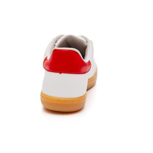 Tênis Via Marte Casual Feminino Cadarço 129-003-02 Vermelho