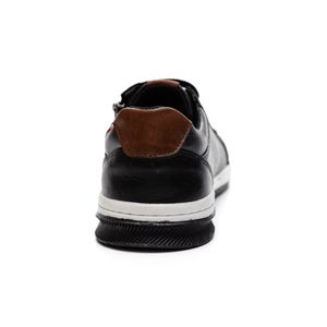 Sapatênis San Flex Casual Masculino Zíper 6503 Preto