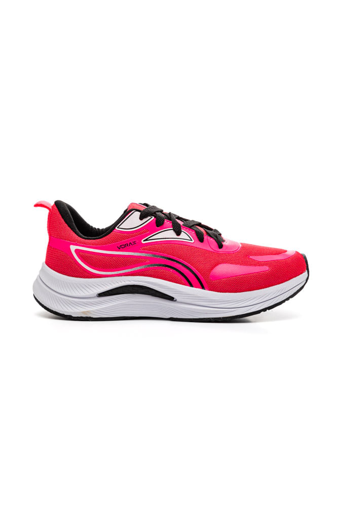 Tênis Vorax Caminhada Feminino Em Nylon Sintético 130bf1 Pink