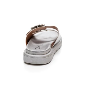 Chinelo Vizzano Rasteiro Feminino Pedras 6510.306 Prata